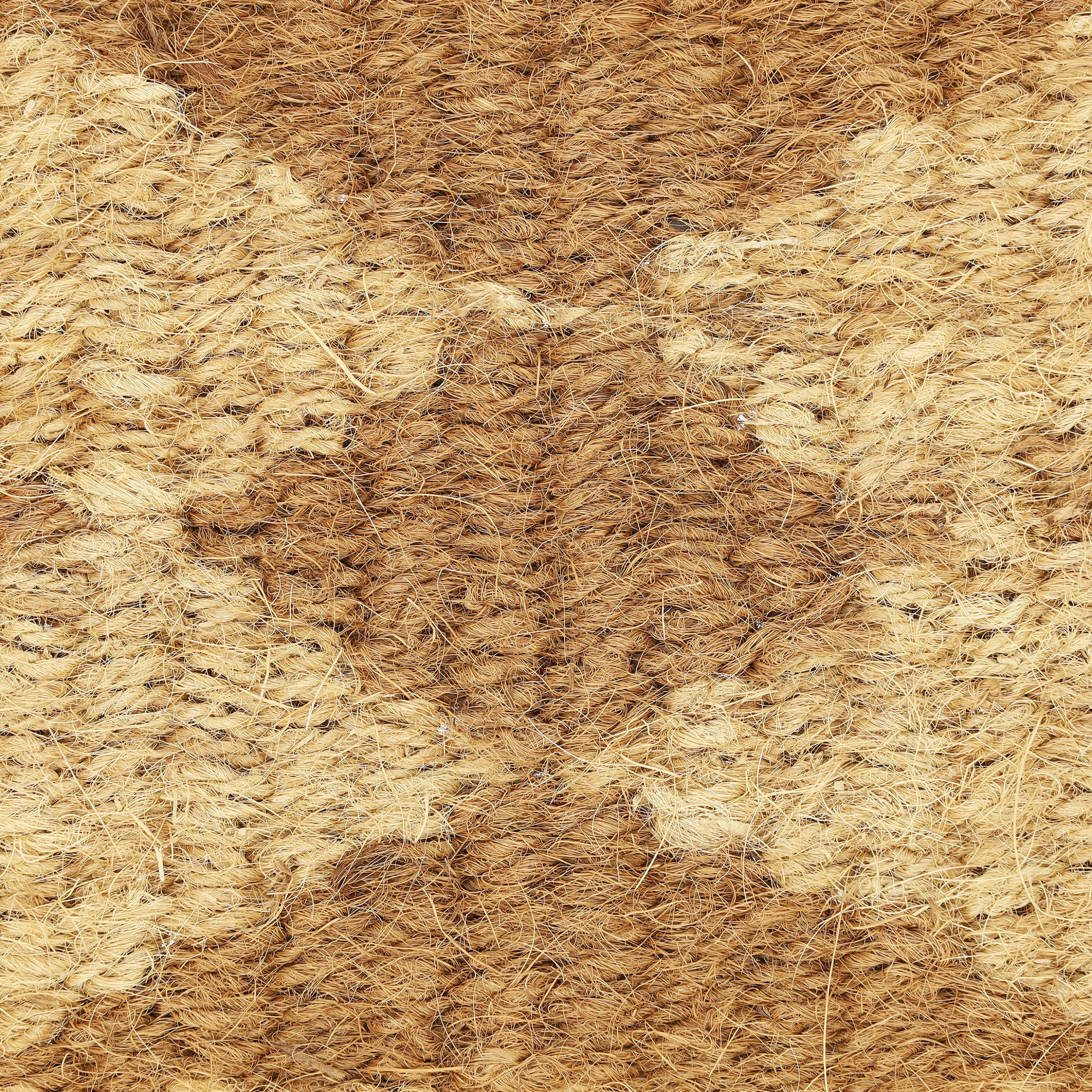 Relaxdays Fußmatte In Braun/ Creme - 60 X 40 Cm – Bild 7