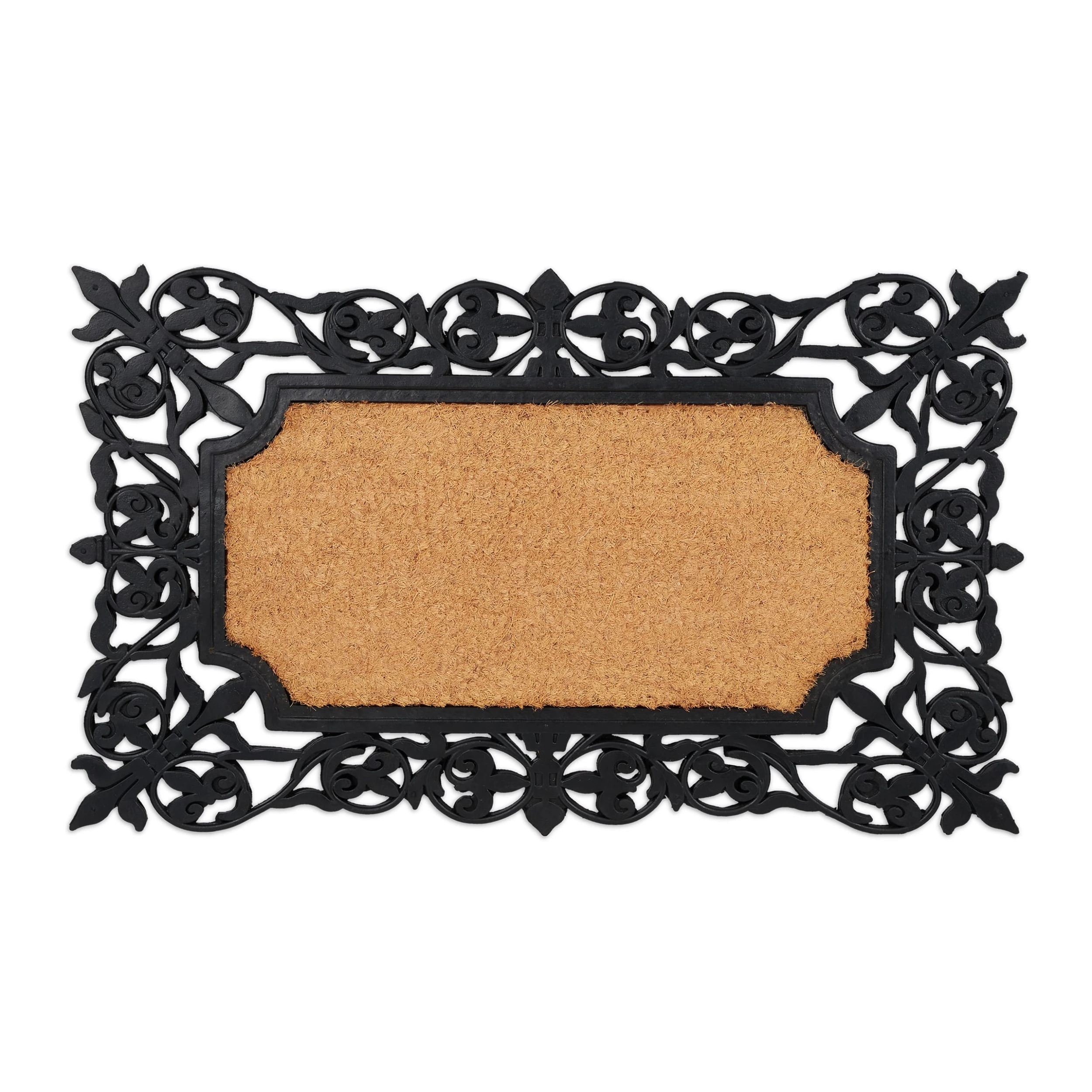 Relaxdays Fußmatte In Schwarz/ Natur - 75 X 45 Cm – Bild 8