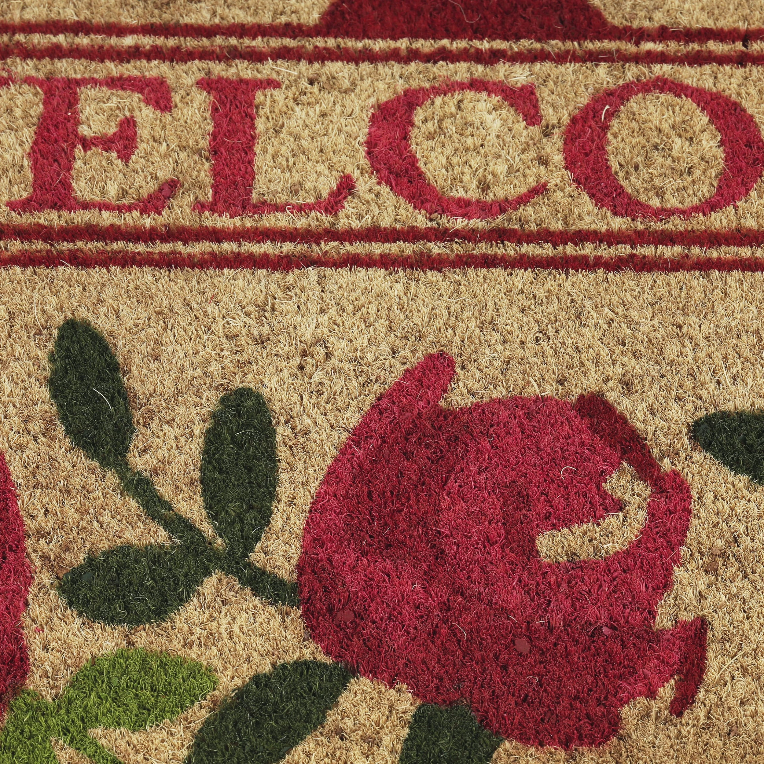 Relaxdays Fußmatte "Rosen" In Mehrfarbig - (B)60 X (T)40 Cm – Bild 6