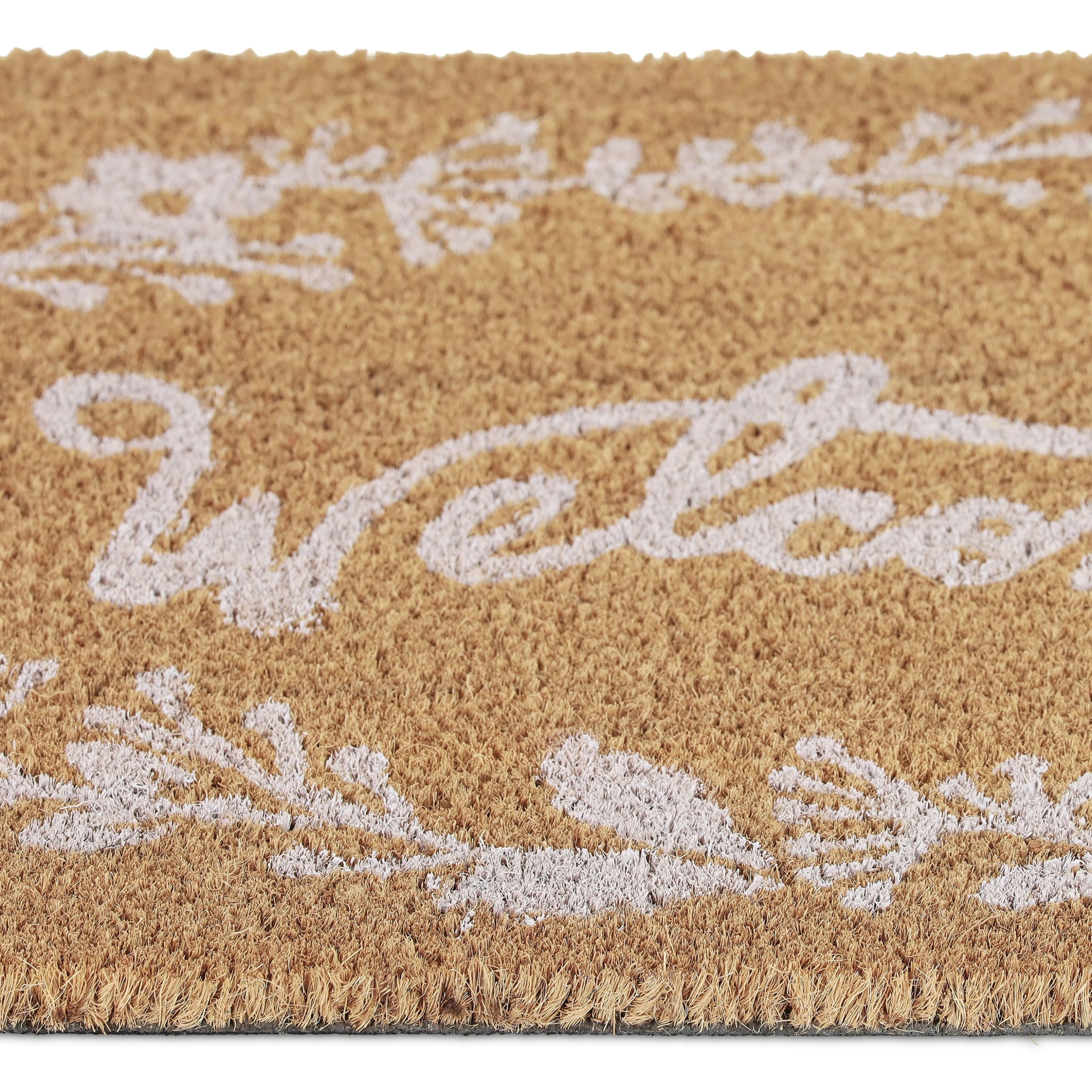 Relaxdays Fußmatte "Welcome" In Natur/ Weiß - 60 X 40 Cm – Bild 6