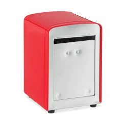 Relaxdays Serviettenspender In Rot