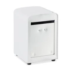 Relaxdays Serviettenspender In Weiß