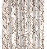 RIDDER Duschvorhang Folie Leaves Braun 180x200 Cm