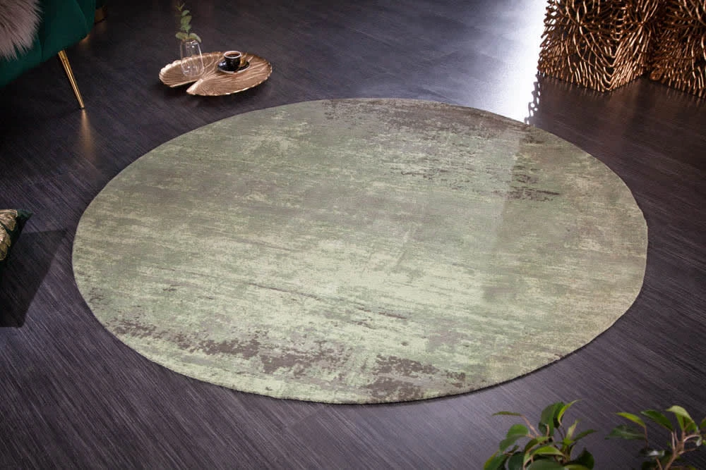 Riess-ambiente.de Teppich MODERN ART In Grün - 150 X 1 X 150cm – Bild 3