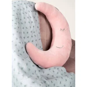 Roba Kissen Mond 30x25 Cm In Rosa – Bild 2