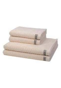 Ross 2 X Handtuch 2 X Duschtuch - Im Set Smart In Natur