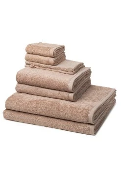 Ross 2 X Wasch- 2 X Gäste- 2 X Dusch- 2 X Handtuch - Im Set Vita In Cappuccino