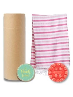 Samimi 3tlg. Set: Wellness & Spa In Rosa