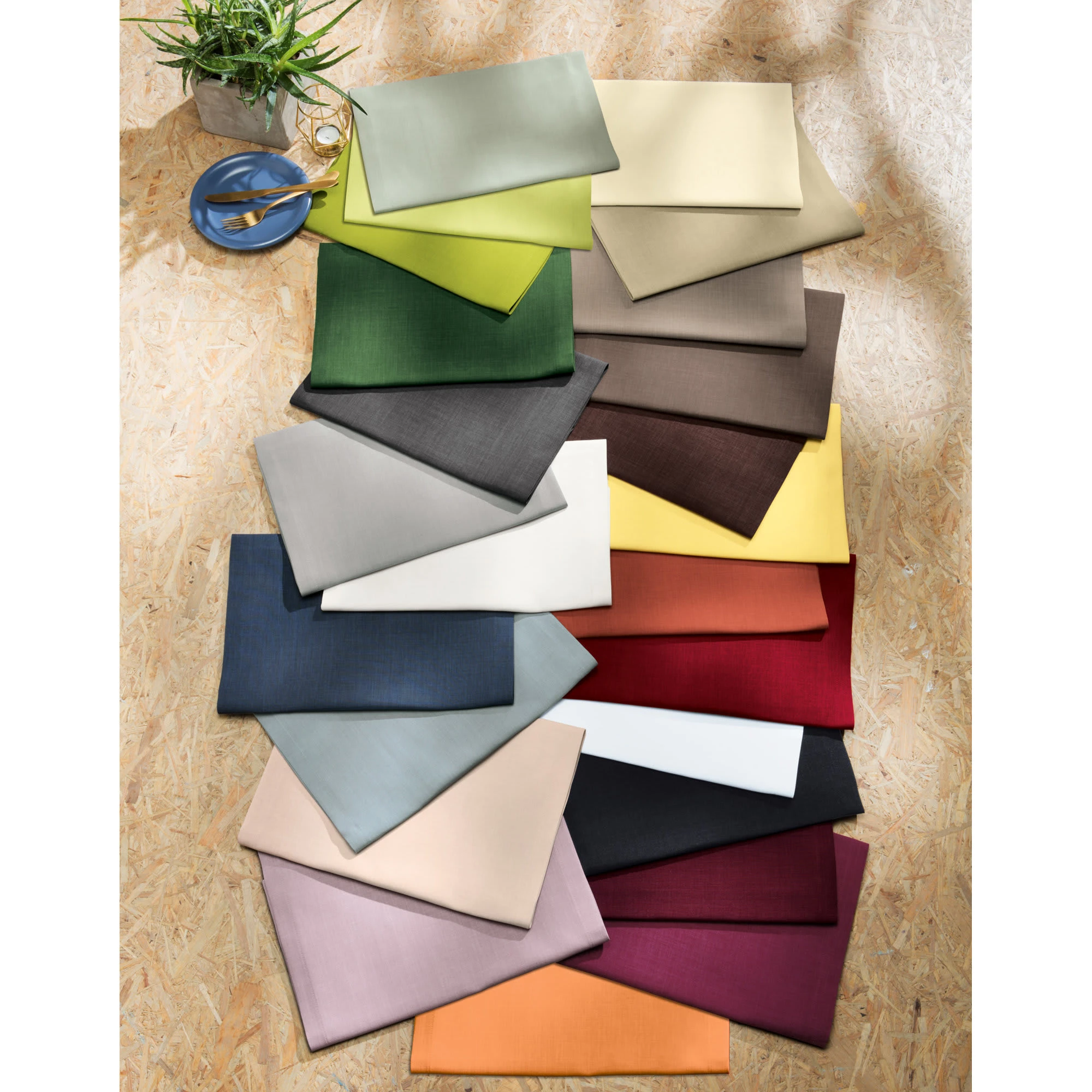 Sander Tischläufer Loft In Altrosé – Bild 2