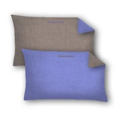 Schiesser Kissenhüllen 2er Pack Doubleface In Hellblau