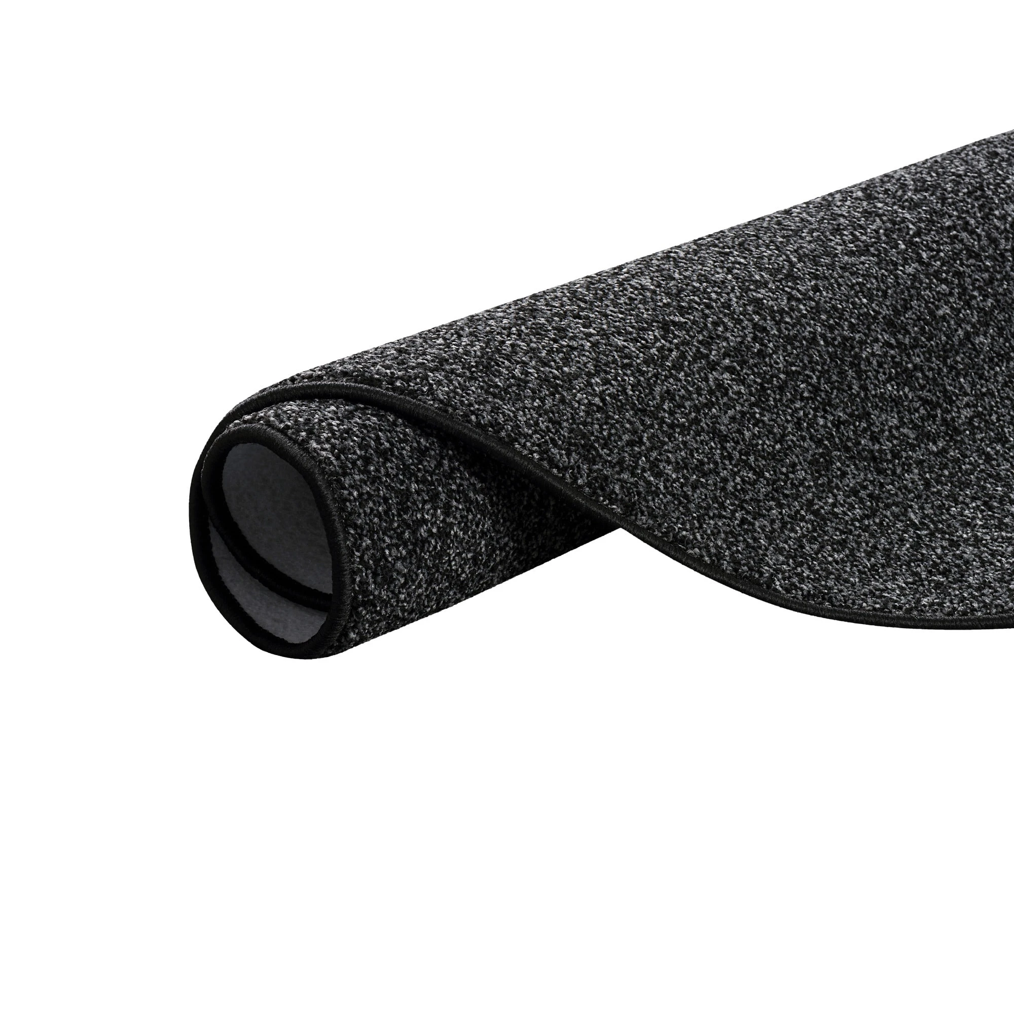 Snapstyle Hochflor Velours Teppich Luna Mix Rund In Antraciet – Bild 3