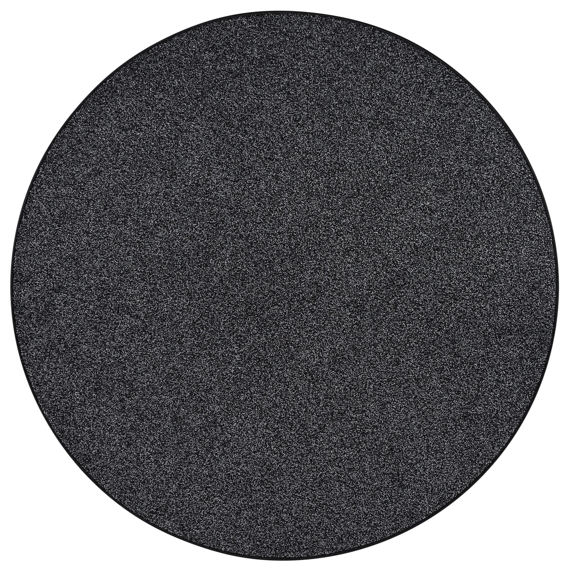 Snapstyle Hochflor Velours Teppich Luna Mix Rund In Antraciet