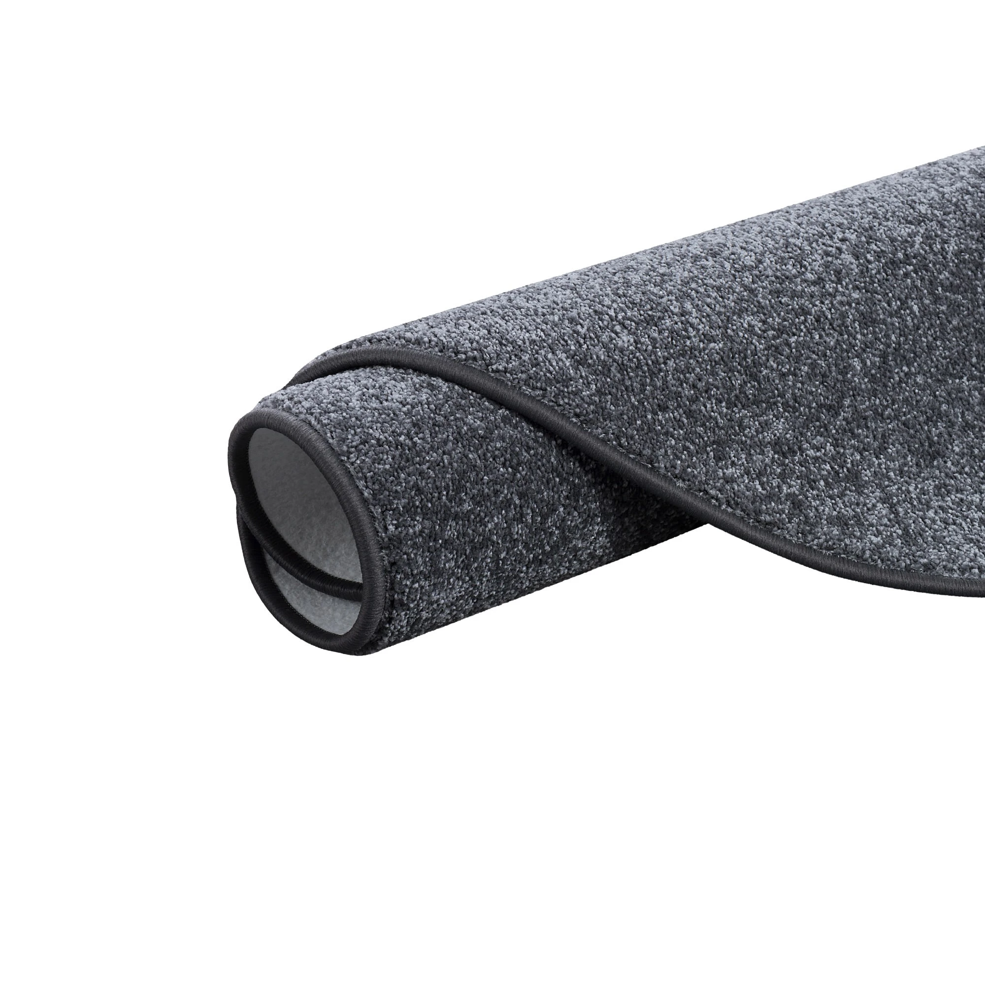 Snapstyle Luxus Soft Velours Teppich Shine Rund In Antraciet – Bild 4