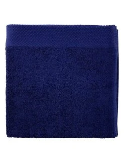 Soft By Perle De Coton Handtuch In Dunkelblau