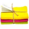 Solwang Wischtuch Gelb Pink Lime Kombi 3er Set