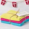 Solwang Wischtuch Lime Pink Türkis Kombi 3er Set