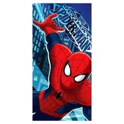 Spiderman Bade-/Strandtuch Spider-Man - (L) 140 Cm X (B) 70 Cm In Bunt