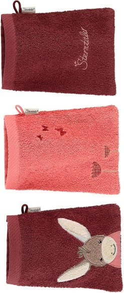Sterntaler 3er-Pack Waschhandschuh Emmily