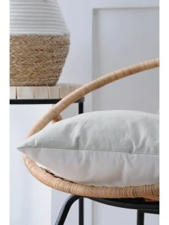 STOF France Kissen "Duo" In Beige/ Creme - (L)50 X (B)50 Cm