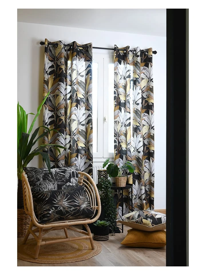 STOF France Kissen "Grammont" In Gelb - (L)45 X (B)45 Cm – Bild 3