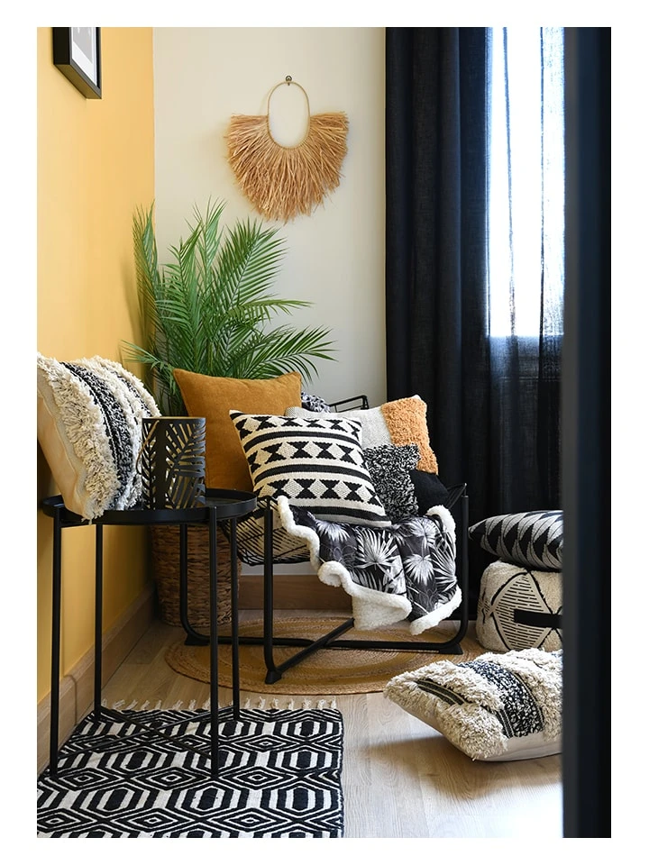 STOF France Kissen "Grammont" In Gelb - (L)45 X (B)45 Cm – Bild 4