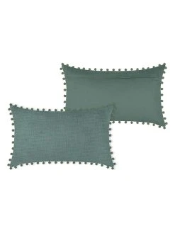 STOF France Kissen "Sanchez" In Grün - (L)50 X (B)30 Cm