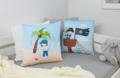 TICAA Kinder Kissen-Set "Pirat Luan" In Mehrfarbig