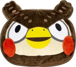 Tomy Plüschkissen Club Mocchi-Mocchi Animal Crossing Blathers Mocchi