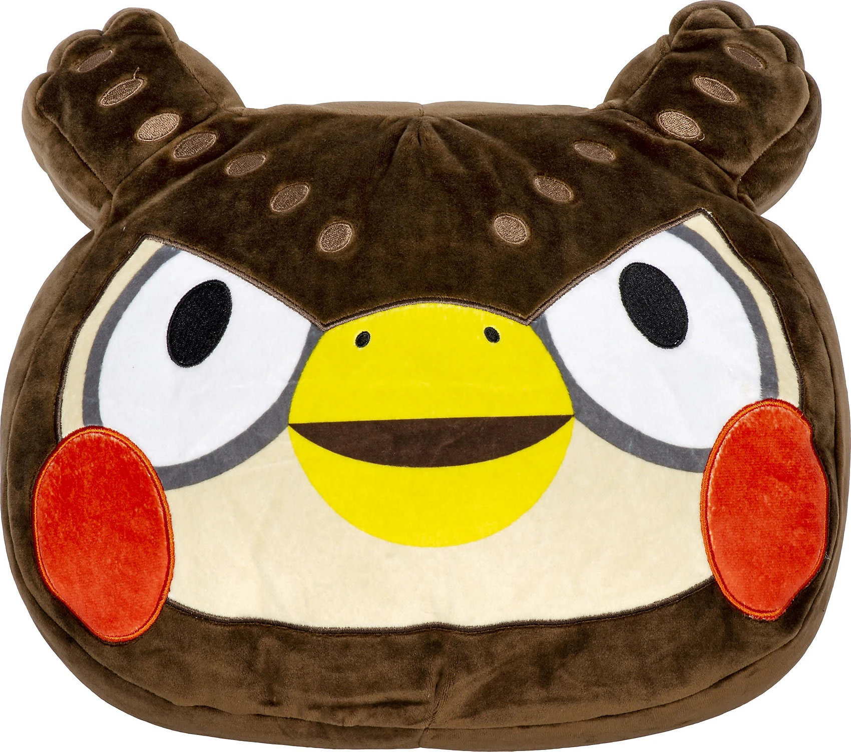 Tomy Plüschkissen Club Mocchi-Mocchi Animal Crossing Blathers Mocchi