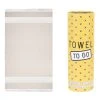 Strandtuch "Towel To Go" In Beige - (L)180 X (B)100 Cm