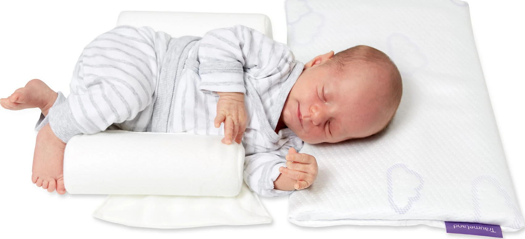 Träumeland Babykopfkissen Care WOLKE 25 X 40 X 3 Cm – Bild 4