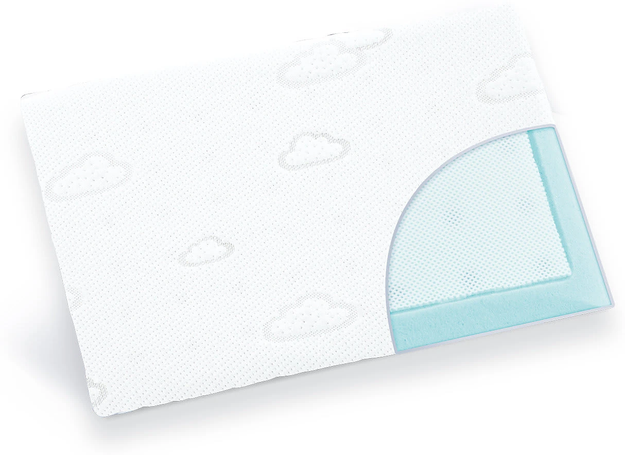 Träumeland Babykopfkissen Care WOLKE 25 X 40 X 3 Cm