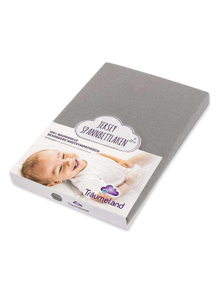 Träumeland Spannbettlaken In Grau