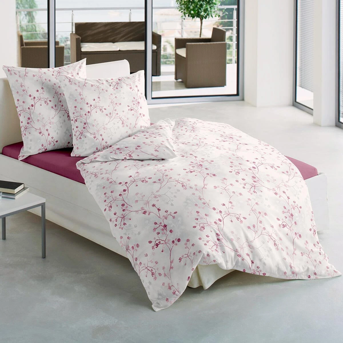 Traumschlaf Bettwäsche Tennessee In Beere – Bild 2