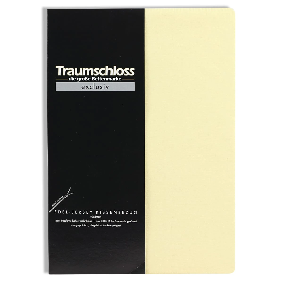 Traumschloss Exclusiv Edel-Jersey Kissenbezug In Natur