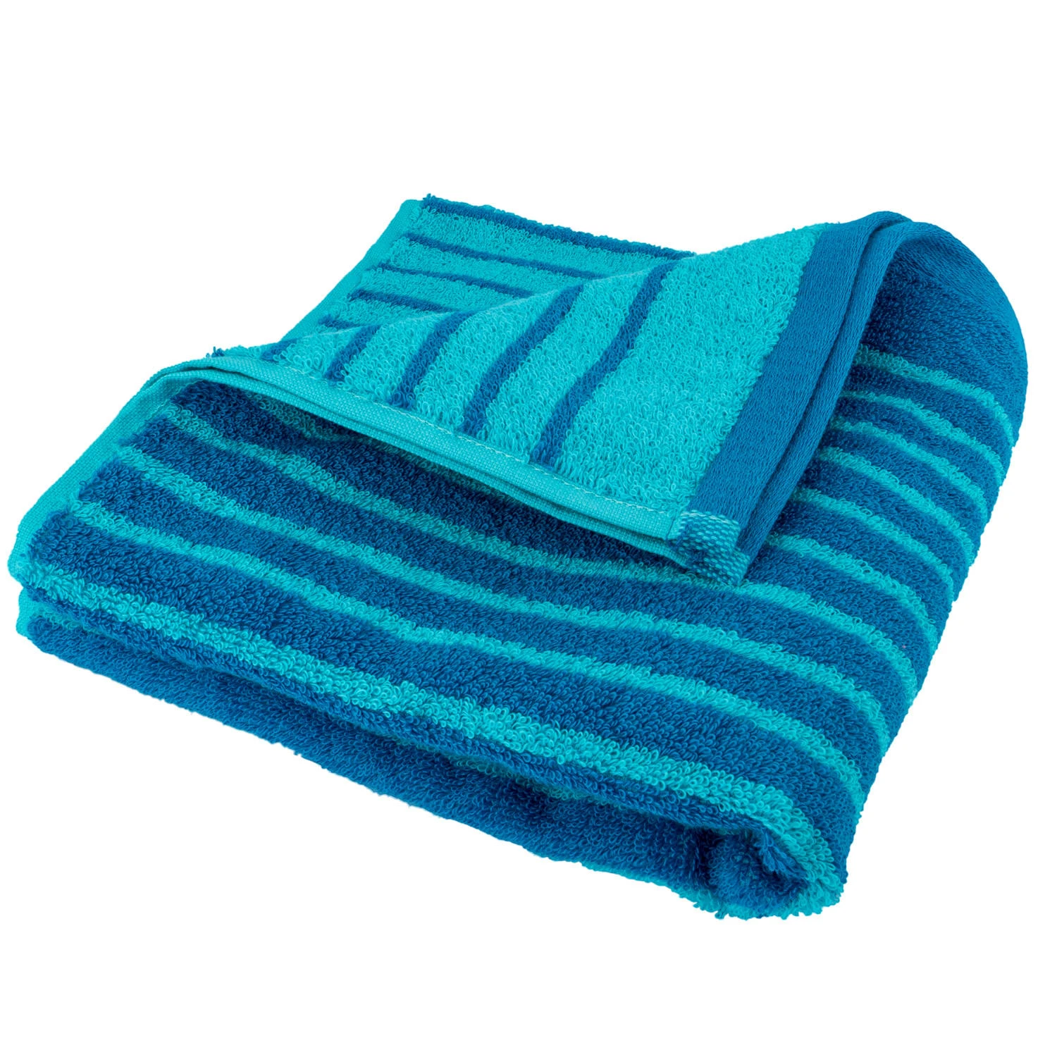 Traumschloss Frottier-Line Stripes Handtuch In Helltürkis – Bild 2