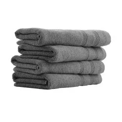 Uncover By Schiesser Handtücher Brooklyn 4er Set In Hellgrau