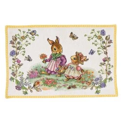 Villeroy & Boch Gobelin Platzset Blumenwiese Spring Fantasy In Grün|weiß