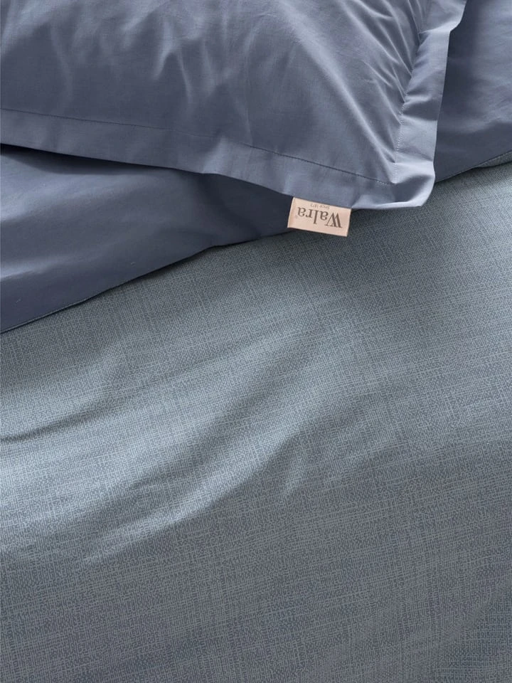 Walra Bettwäsche-Set "Vintage Club" In Blau/ Hellblau – Bild 3