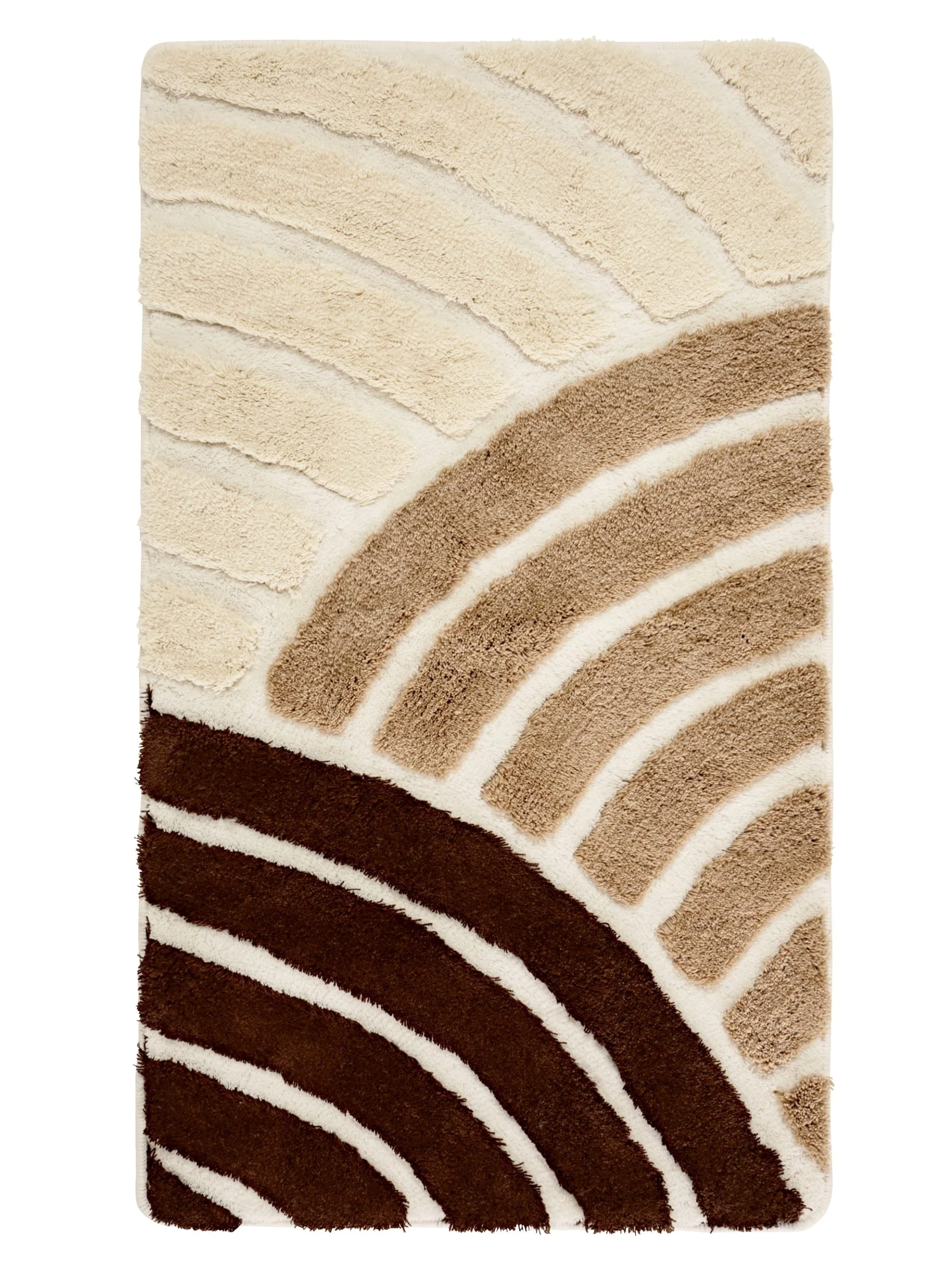 Webschatz Badematte Rund 'Lancy' In Beige – Bild 2