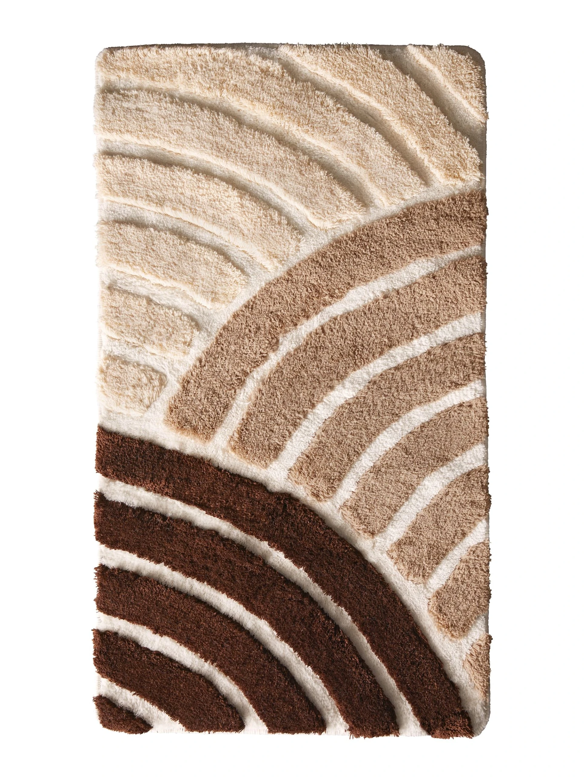 Webschatz Badematte Rund 'Lancy' In Beige – Bild 4