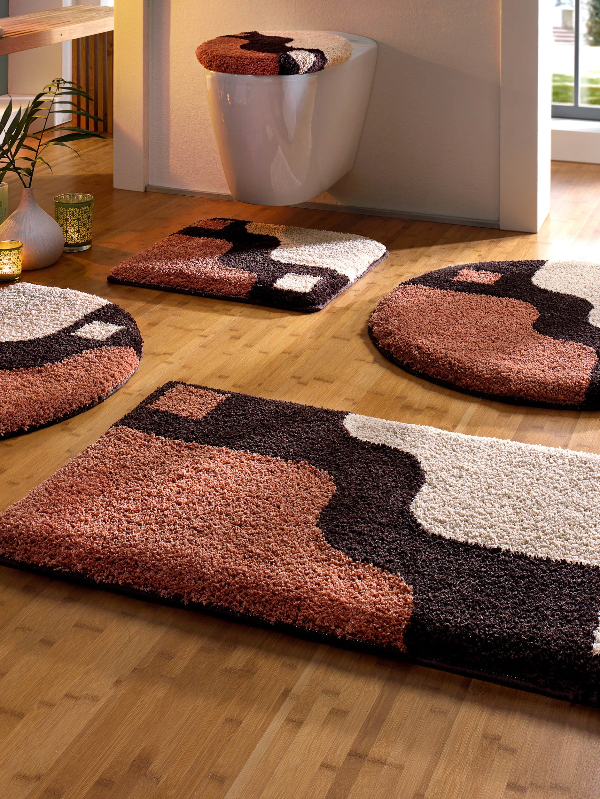 Webschatz Bademattenserie 'Lökken' In Braun