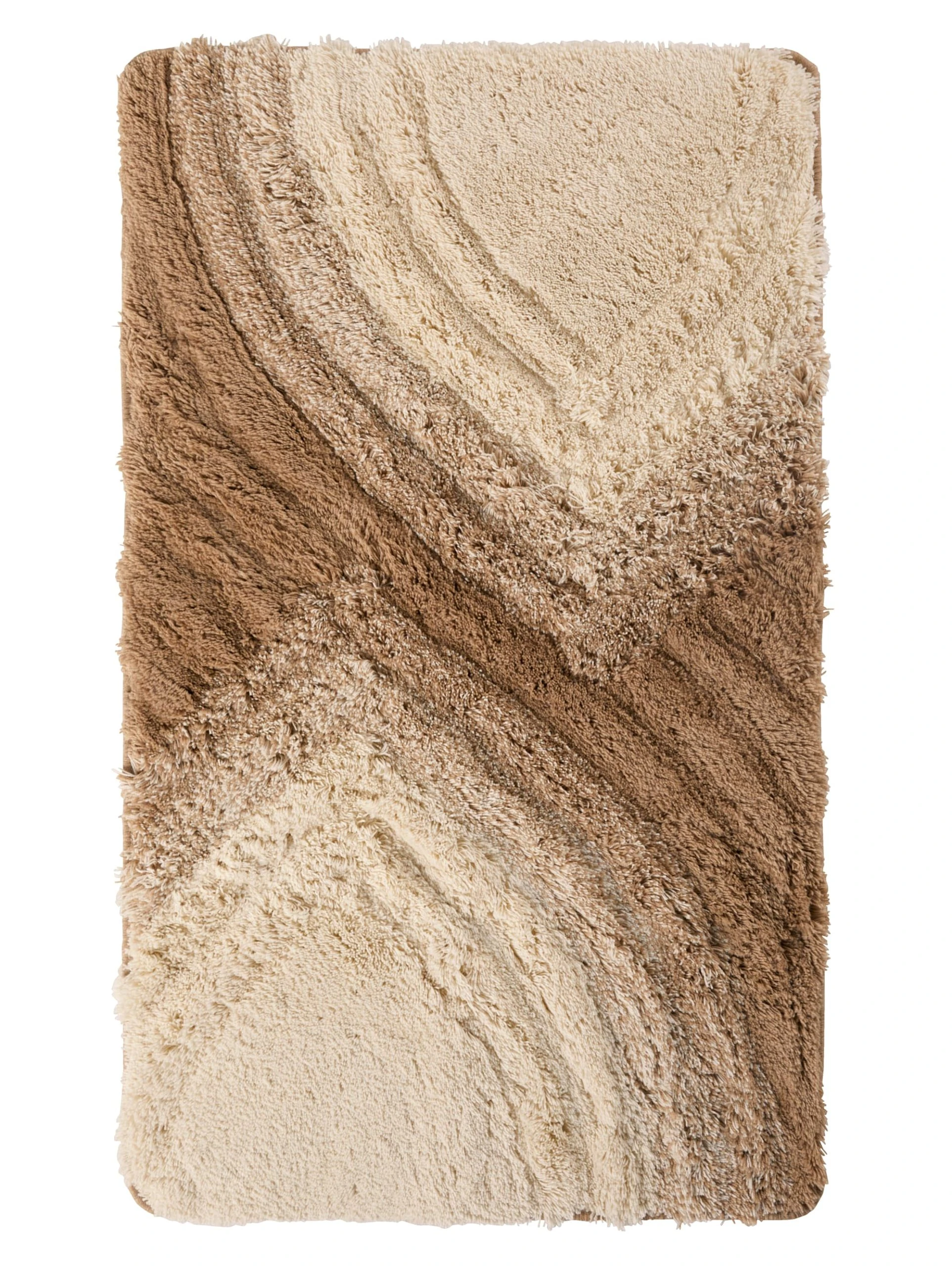 Webschatz Duschvorlage Halbrund 'Stella' In Beige – Bild 2