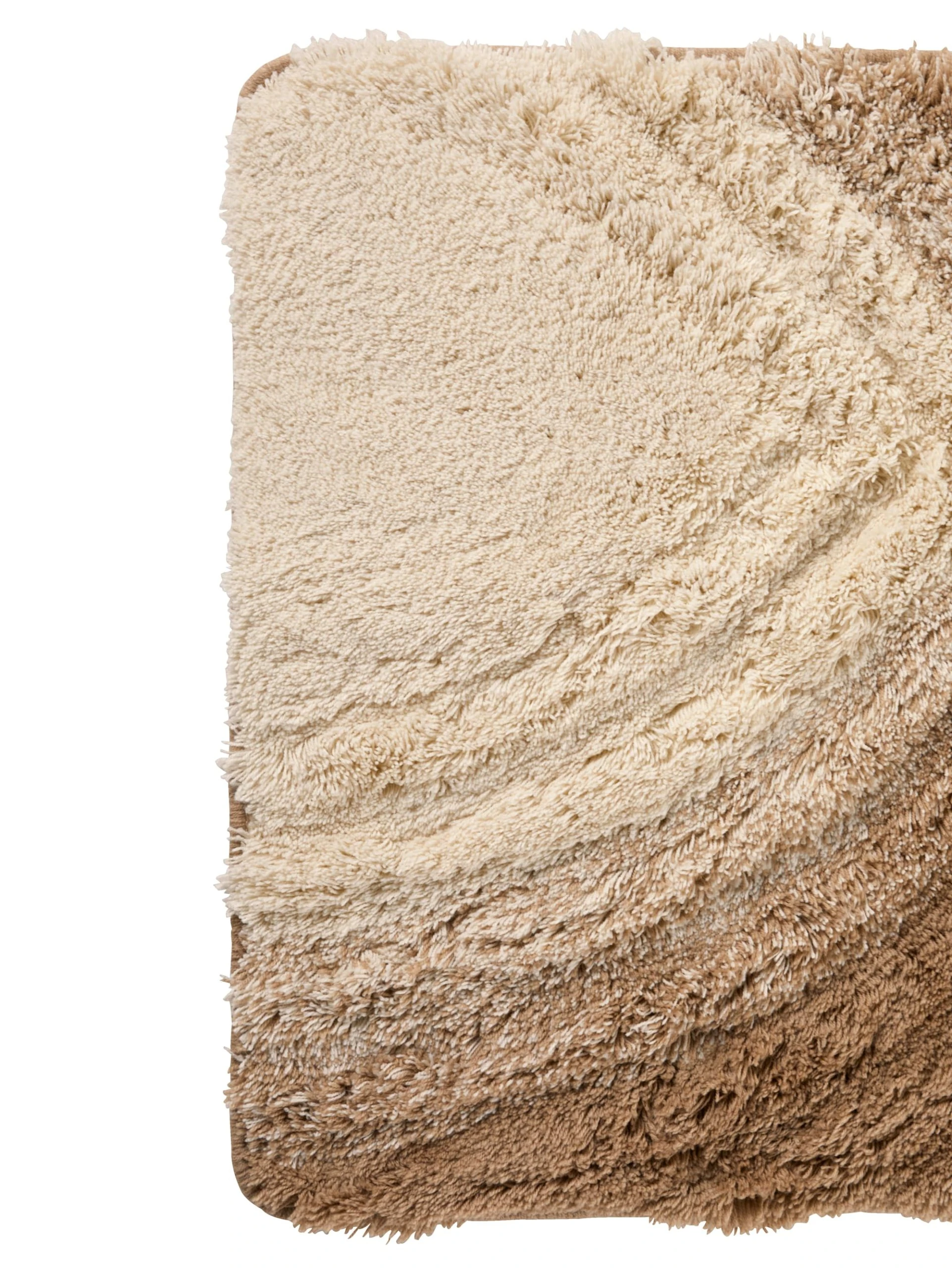 Webschatz Duschvorlage Halbrund 'Stella' In Beige – Bild 3