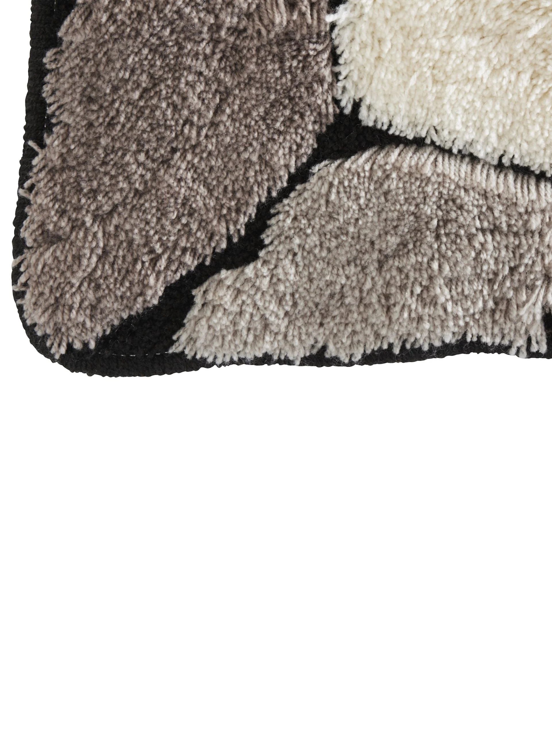 Webschatz Duschvorlage Halbrund 'Stone' In Grau – Bild 5