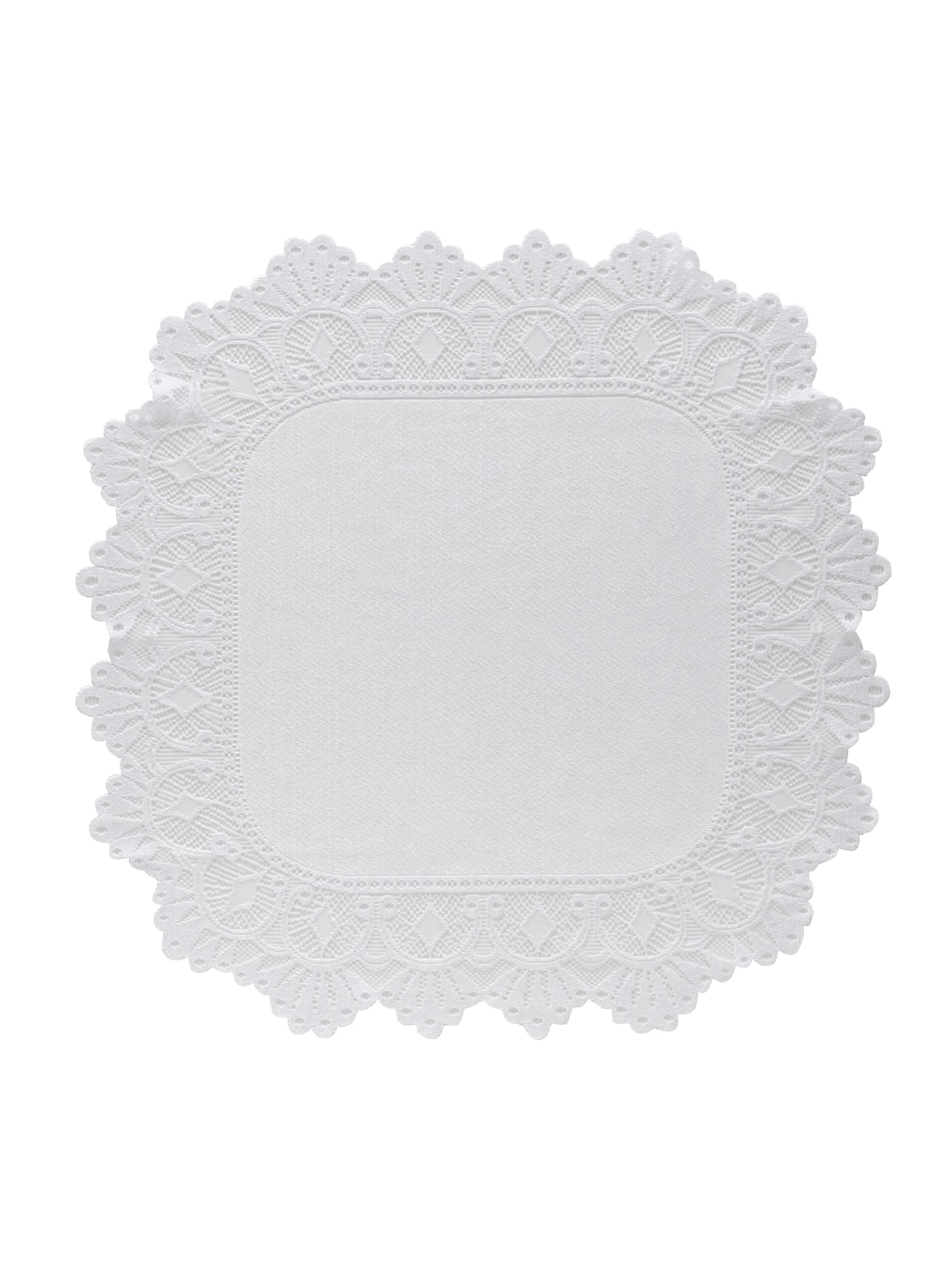 Webschatz Mitteldecke 'Isalie' In Weiß – Bild 4