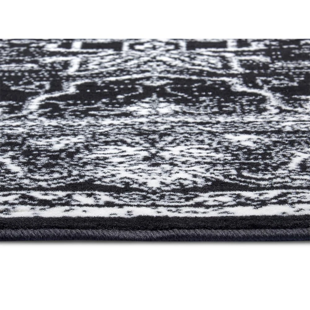 Zala Living Kurzflor Teppich Glorious Schwarz Creme – Bild 5